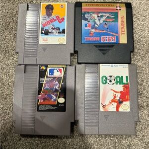 Classic NES Game Cartridge Set - Gray